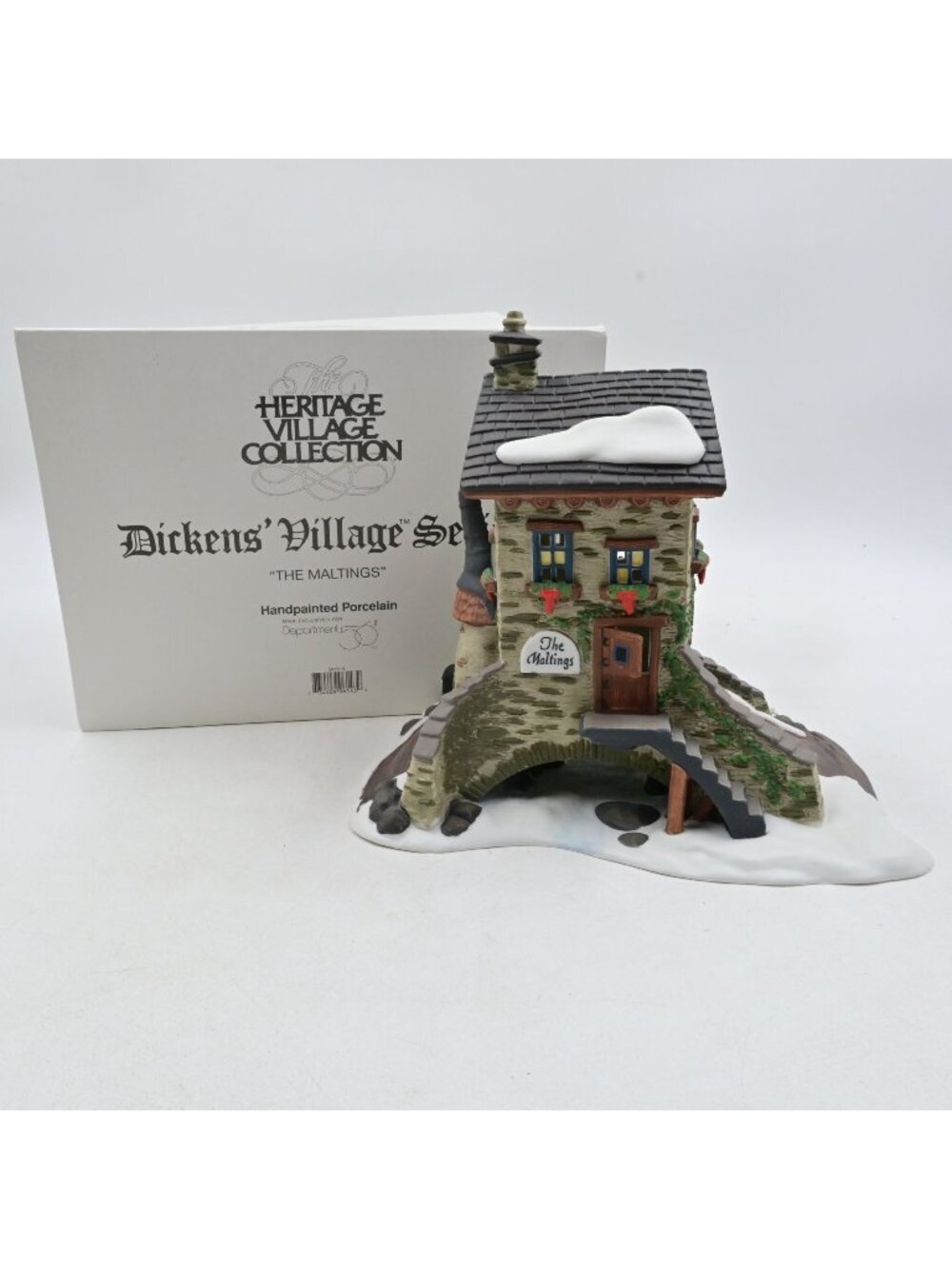 Department 56 Dickens Village The Maltings 5833-5 Vintage Christmas House Boxed